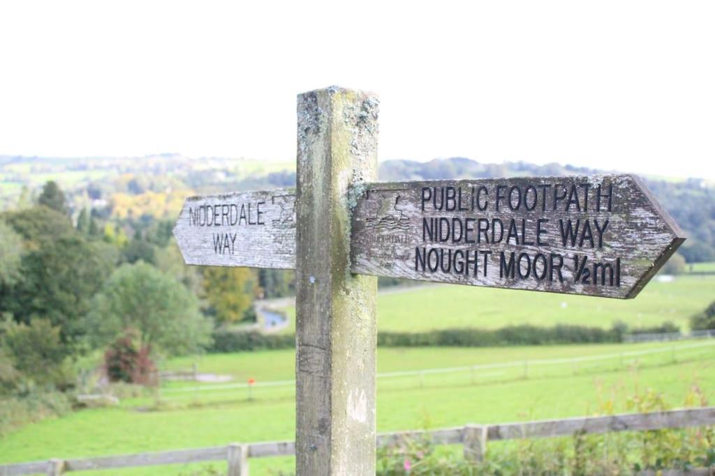Folly View - Private, Peaceful Apartment With Stunning Views. Pateley Bridge Exteriör bild